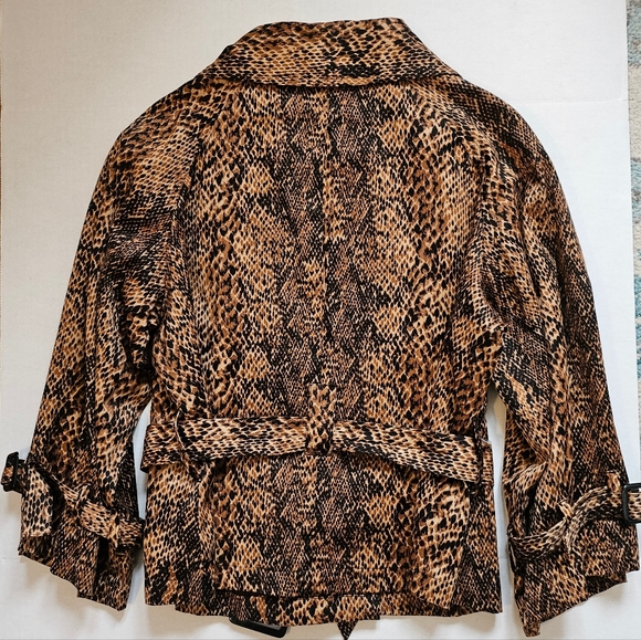Faux Snake Skin Jacket - Picture 2 of 4